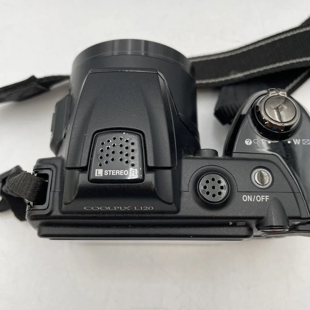 Nikon Coolpix L120 14.1MP Compact Bridge Camera 21x Optical Zoom Black - Tested